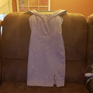 Bodycon off the shoulder dress
